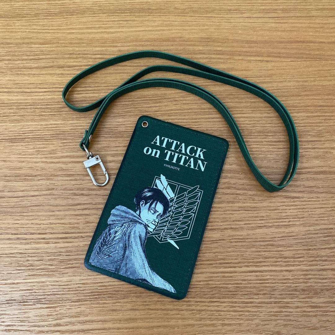 

[USED] Extremely Rare! Korea Exclusive Attack on Titan Levi Pass Case