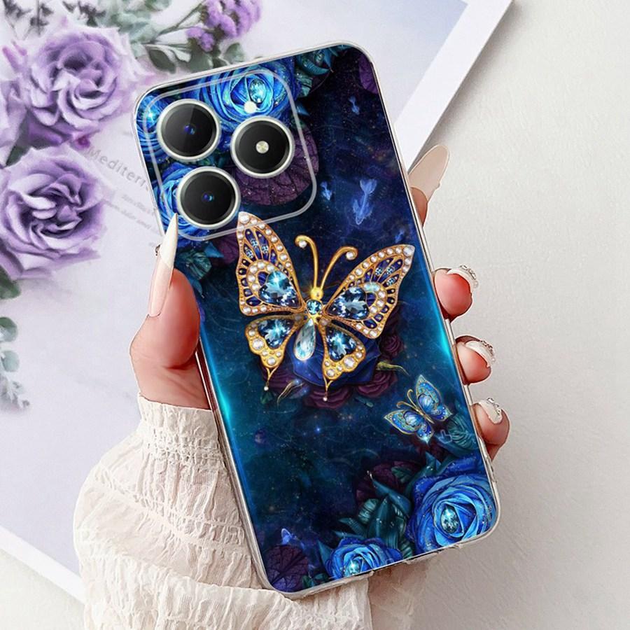 For OPPO Realme C61 C63 Case C 61 RMX3939 New design TPU Soft Silicone Shockproof Coque Funda For RealmeC63 C6 1 Phone Cover