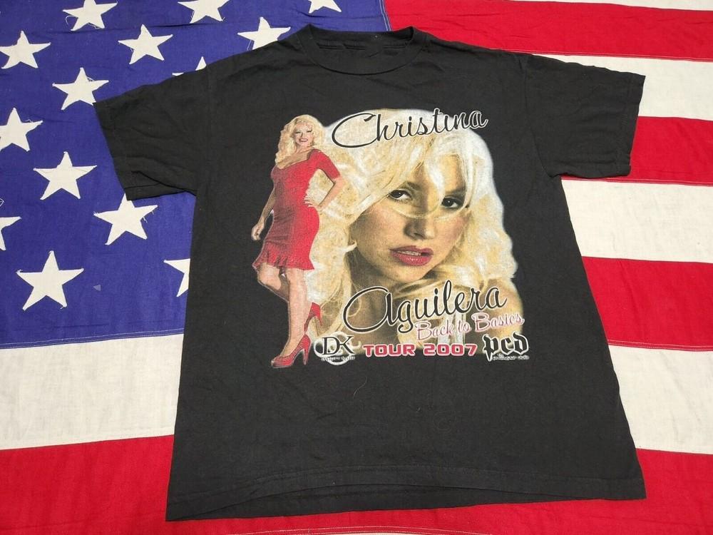 New Popular Christina Aguilera Gift For Fans Men All Size T-Shirt JJ117 Unisex T-Shirt S