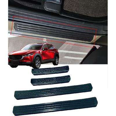 Αξεσουάρ αυτοκινήτου για Mazda CX 50 CX-50 Cx50 cx 50 2023 2024 Επένδυση μαρσπιέ πόρτας από ανοξείδωτο χάλυβα Πλάκα με λωρίδες πεντάλ