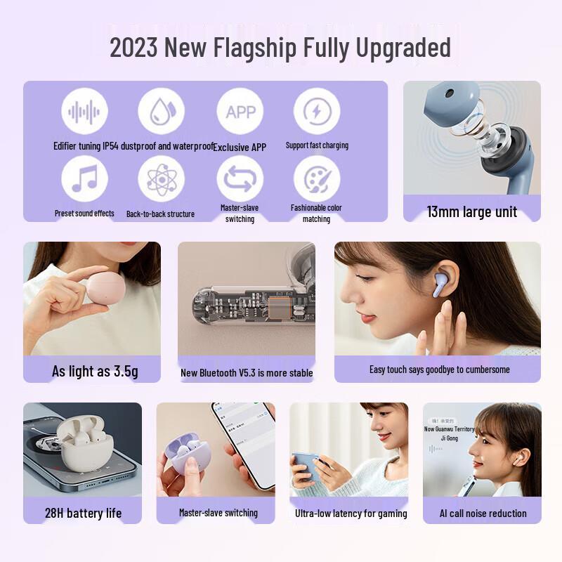 Edifier N2 App True Wireless Stereo Earbuds