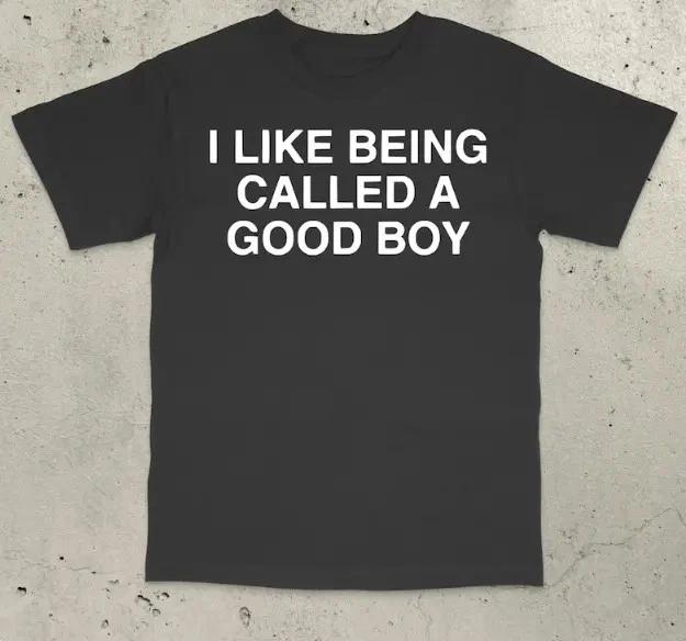 Good Boy Funny Meme Shirt Dumb Humor Bold Statement Tee S
