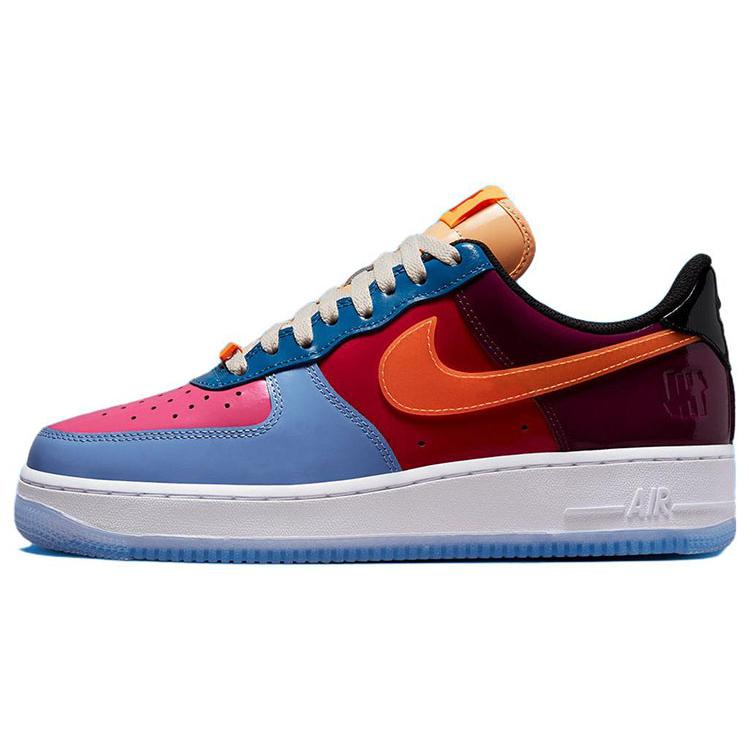 New Nike Air Force 1 Low Sp Undefeated Multi Patent Total Orange DV5255-400