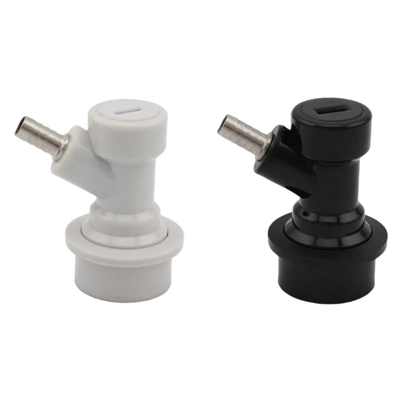 1 Pair Home Brewing Ball Lock Kegs Fittings Beer Kegs Dispenser Corrosions Resistant Stainless Steel Kegs Connectors