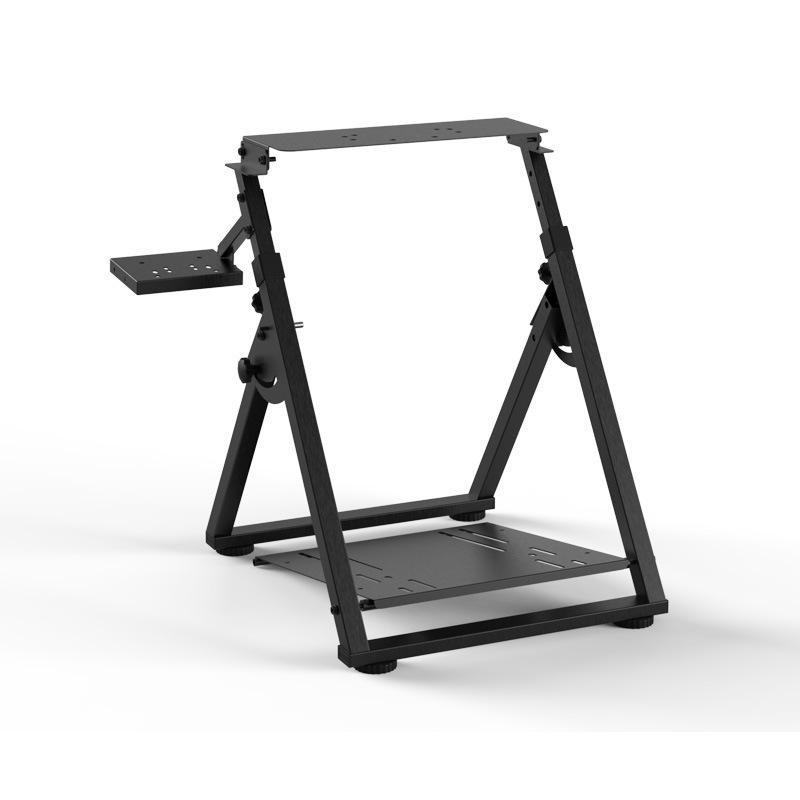 X-Type Folding Racing Simulator Stand for Logitech G and Thrustmaster Steering Wheels