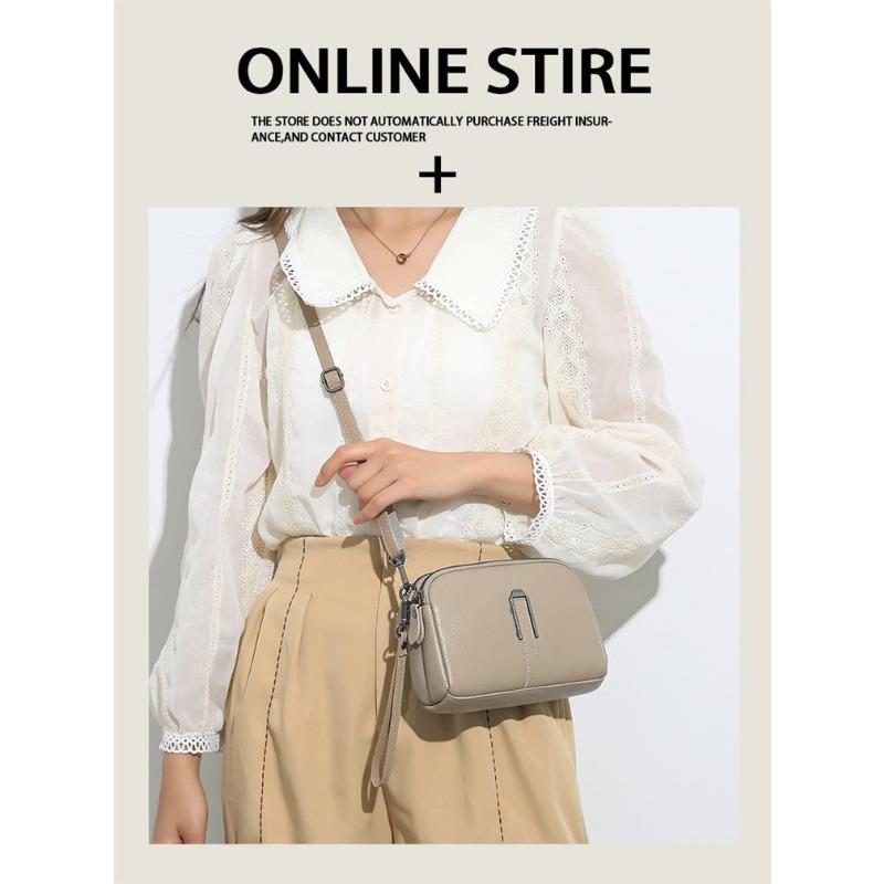 Genuine Leather Bag Luxury Women's Handbags Bag for Woman 2022 Female Clutch Phone Bags Shoulder Bag Crossbody Messenger Pack