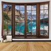 Window Scenery Decoration Tapestry Hippie Wall Bohemian Style   Bedroom Dormitory