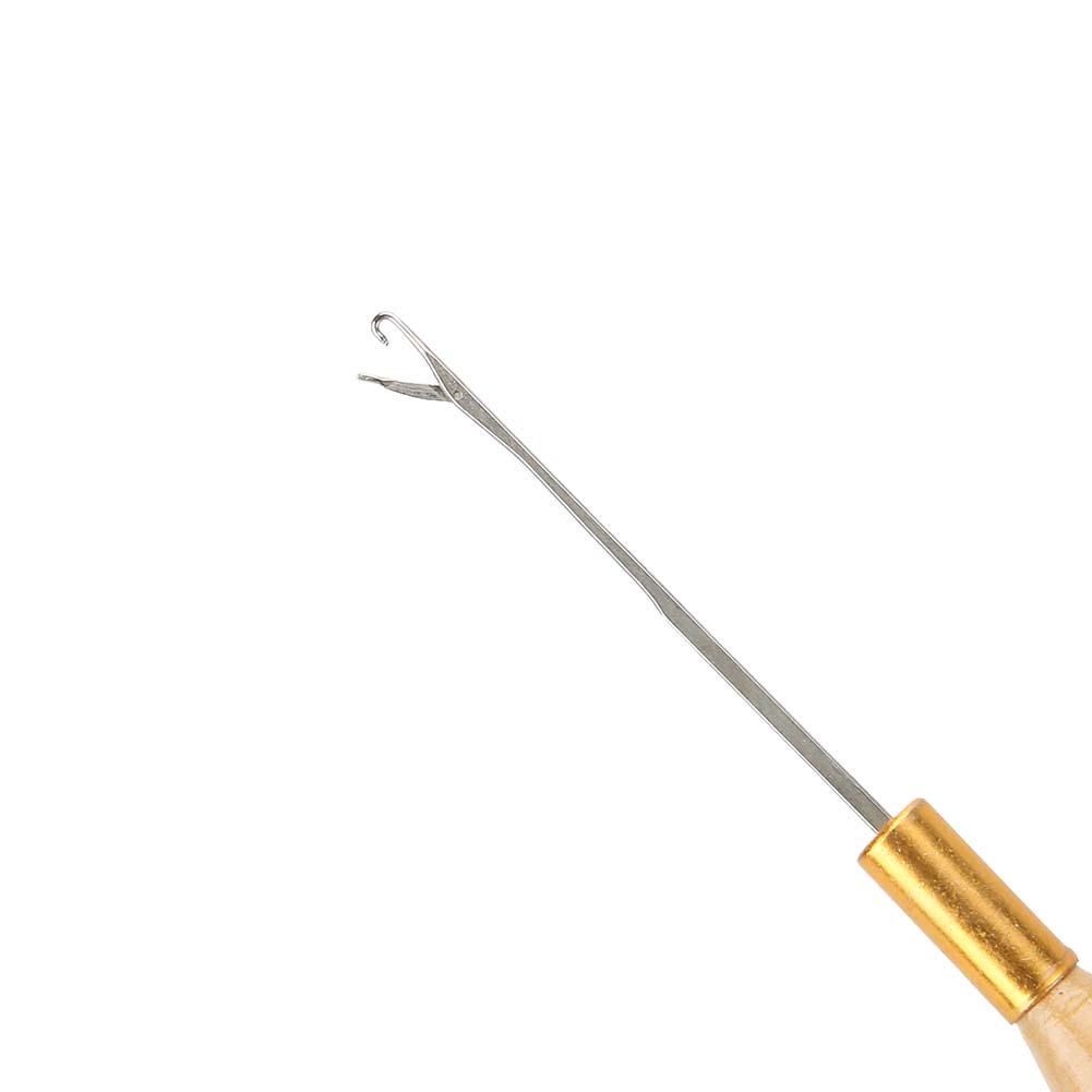 Hair Extension Hook Needle 3 Hole Pliers Set Stainless Steel Hair Extension Wig Tools