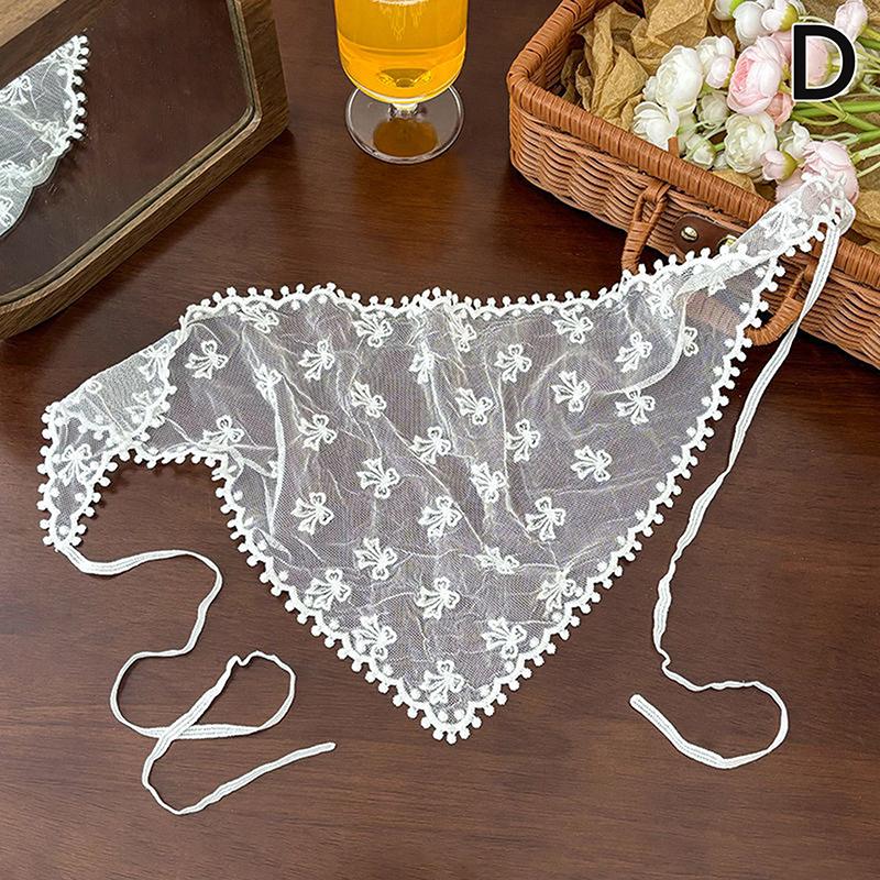 

Ретро кружевная бандана повязка на голову с принтом шарф для волос богемный треугольный платок головной убор резинки для волос для женщин девушки милый платок