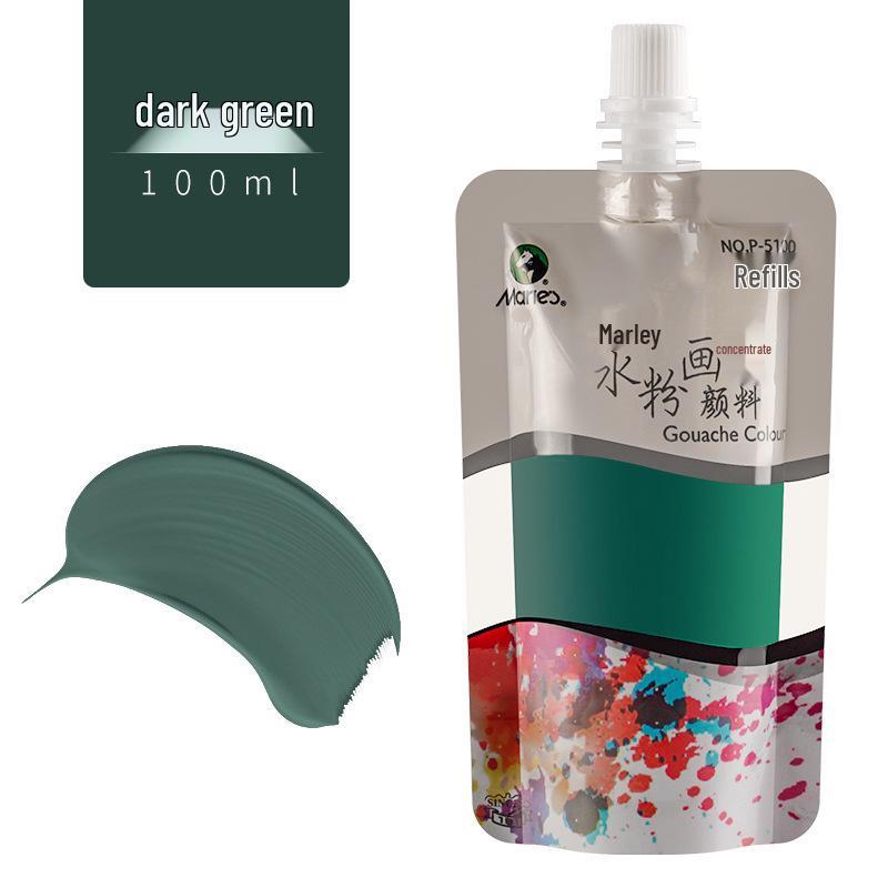 Mali Concentrated Gouache Paint Refill - Jelly Pigment for Art Exams