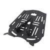 Tail Box Bottom Base Plate Carbon Steel Removable Rear Luggage Rack Top Case Mounting Plate Replacement for ZONTES 368G