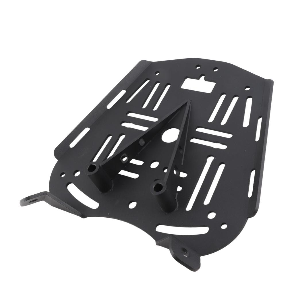 Tail Box Bottom Base Plate Carbon Steel Removable Rear Luggage Rack Top Case Mounting Plate Replacement for ZONTES 368G