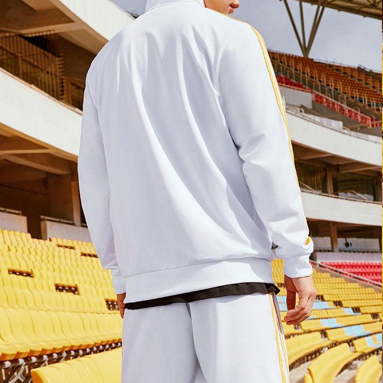 New Adidas Real Madrid C.F Jacket Men's White HY0618