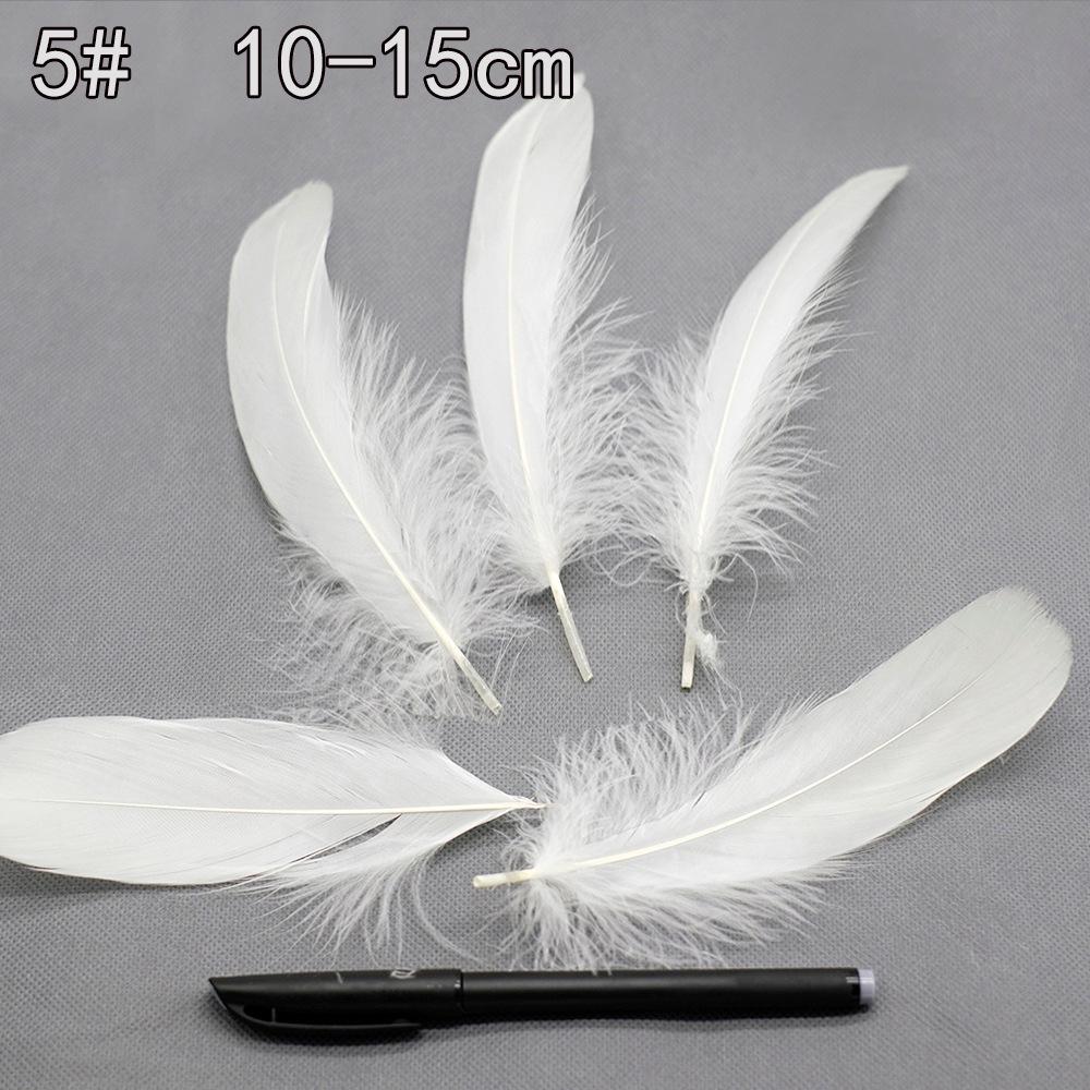 Weiße Feder Kollektion: DIY Handgemachte Bekleidungsaccessoires mit Gänse- und Truthahnfedern