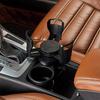 Adjustable Car Cup Holder Expander 360 Rotating Drink Holder Adapter Dual Cup Holder  Auto Car