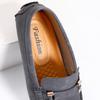Leichte Herren-Loafer, lässige Lederschuhe zum Reinschlüpfen, klassische, bequeme Herren-Fahrschuhe, Mokassins