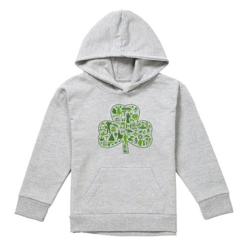 Star Wars Childrens/Kids Clover Heather St Patricks Day Hoodie