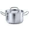 Kitchen Line low pot with lid 2.9 l diameter 200 x 95 h - Hendi 836019