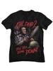 Evil Dead Świt Żywych Trupów Retro Horror Filmowy Kolaż Graficzny Koszulka Unisex Damskie Casual Bawełna Streetwear Góry