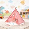 Kid Portable Tent Cotton Canvas Indian Play Tent Indoor Outdoor Play House Girl Castle Play Room Children Play Toy Gift Supplies