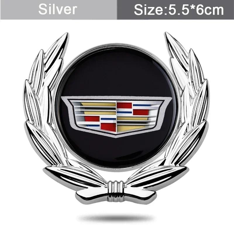 For Cadillac Escalade ATS BLS CTS CT4 CT5 CT6 EXT STS SLS SLR SRX XLR Car Styling Trunk Window Side Emblem Sticker Accessories