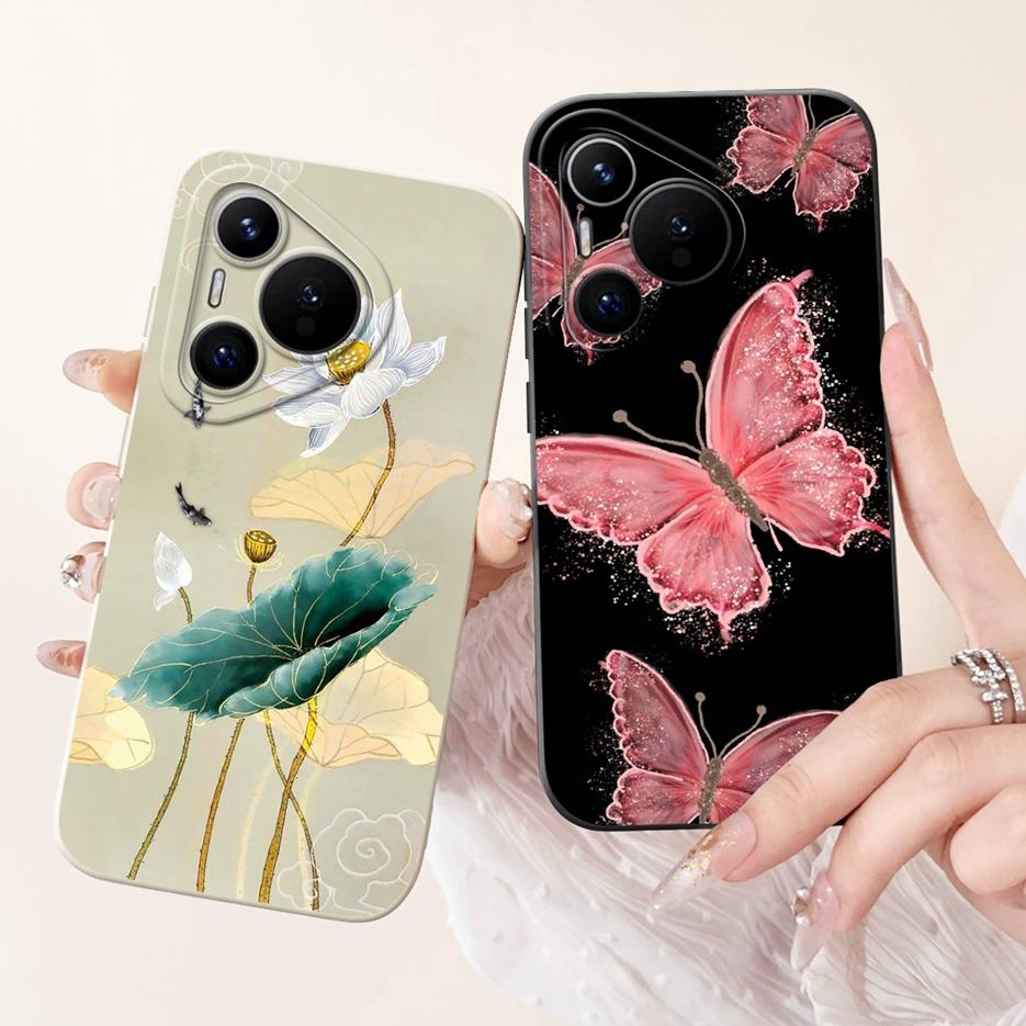 For Huawei Pura 70 Pro 5G Case Cute Cartoon Cover Shockproof Soft TPU Phone Cases For Huawei Pura 70 Pro Plus Pura70 Pro+ Fundas