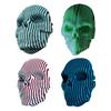 Quantums Skull Wall Decoration Home Office Living Room Bathroom Wall Art Spooky 3D Printed Skull Sculpture Figurine Statue Wall Ornament