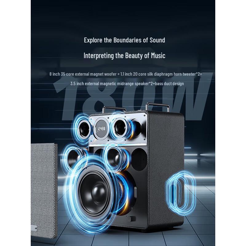 W-King T6Pro Portable Karaoke Bluetooth Speaker