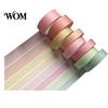 Washi Tape Set 8 Rollen Set, Dekorative Sticker, Ästhetische Unifarbene Tapes Sauberes Design Abdeckband für Scrapbooking Zubehör, Journaling Junk
