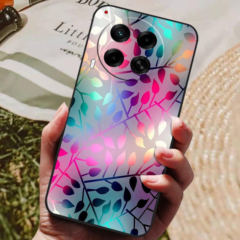 For Tecno Camon 30 4G 5G Case CL7 Luxury Phone Silicon Back Cover For Tecno Camon30 Cases 6.78" Full Protective Shell Capas