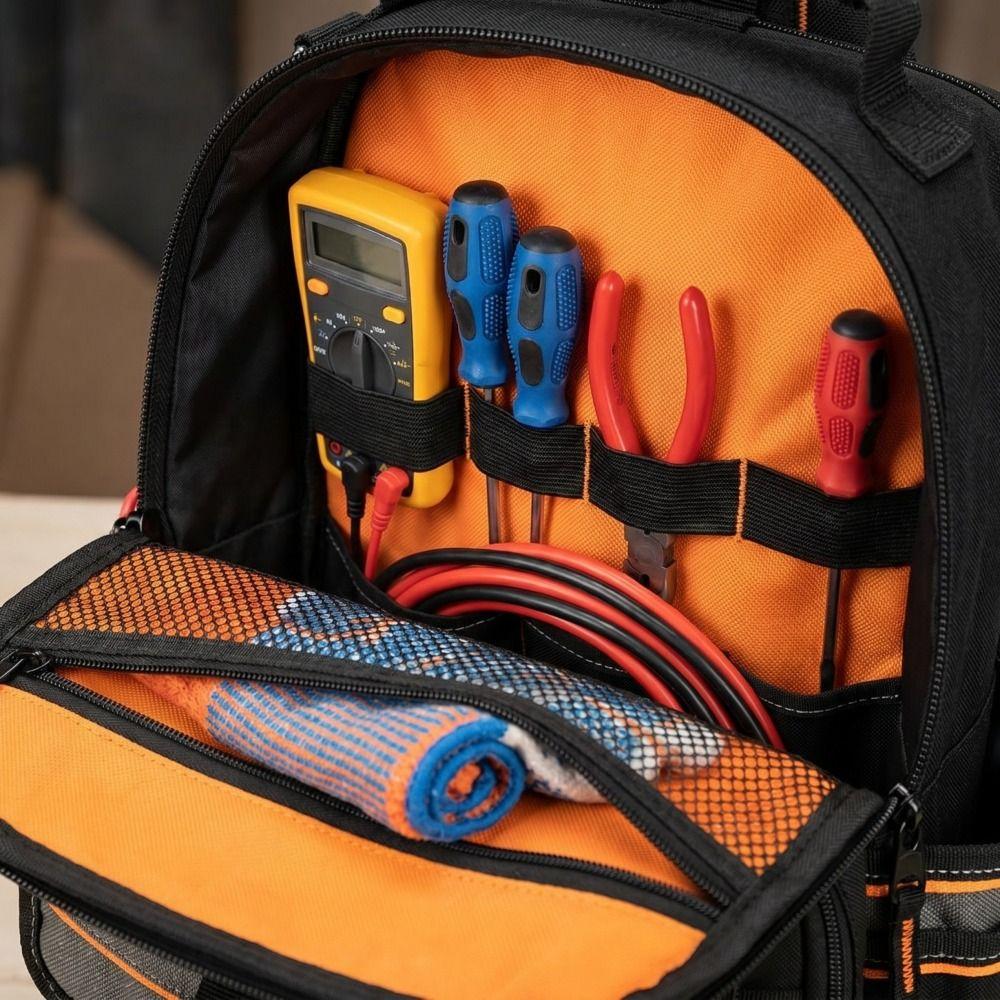 Langlebige Elektriker Werkzeugtasche Ergonomischer Griff Werkzeugbeutel Techniker Werkzeugtasche Tasche Reparatur