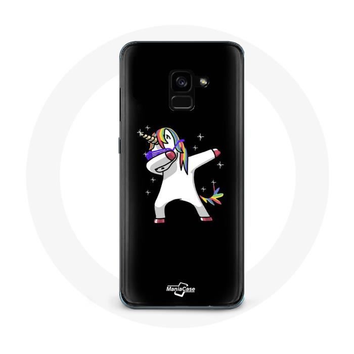 Case for Samsung Galaxy A8 Plus Dab Unicorn Unicorn