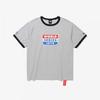 New Era Chicago Cubs World Series Ringer T shirT heaTher Grey 15147507
