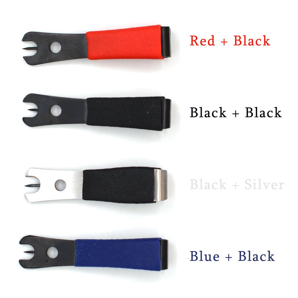 MNFT 1Pcs Fishing Line Cutter 2 In 1 Stainless Steel Line Clipper Hook Eye Cleaner Pin Fly Fishing Line Nippers Fly Tying Tool