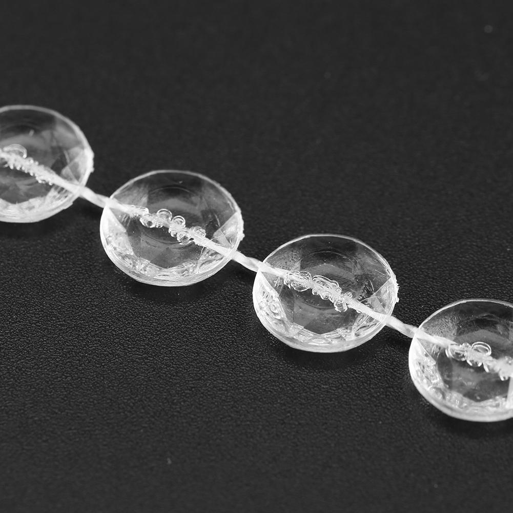 30m Acryl Kristallähnliche Schnur Perlen Vorhang Hochzeit Geburtstagsfeier Dekorationen DIY Basteln #1