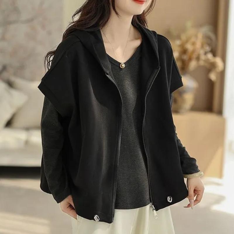 Vest for Women Sleeveless Tops Solid Color Vest Oversize Loose Versatile Casual Sleeveless Coat Vest Top