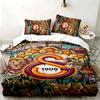 Galatasaray 3pc Set Perfect for Bedroom Use Comfortable Bedding Set Includes a Duvet Cover and Two Pillowcases Ideal Birthday or Christmas Gift