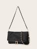 Lychee Pattern Underarm Chain Bag - Women's High-End Fashion 2025, Small Square Crossbody/Shoulder Bag