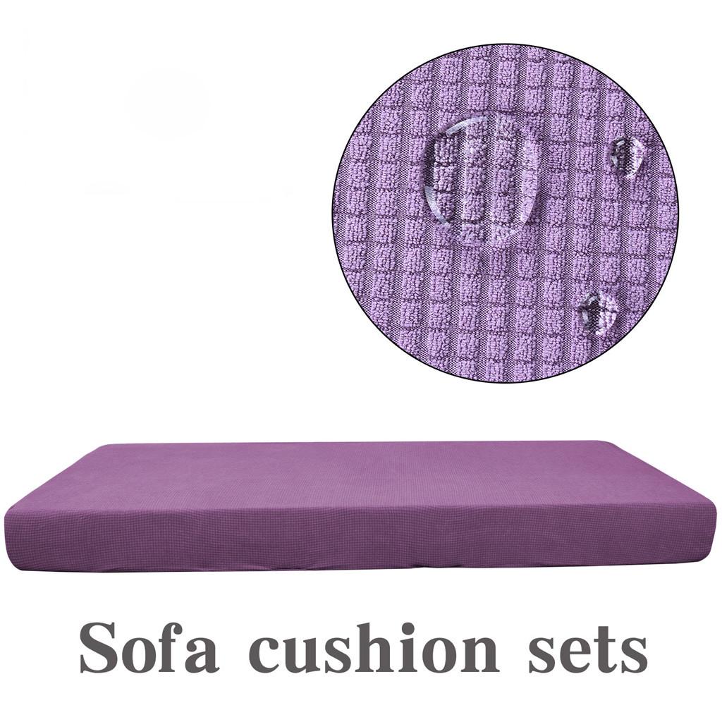 1-4 Seats Sofa Seat Cushion Cover Couch Stretchy Slipcovers Protector