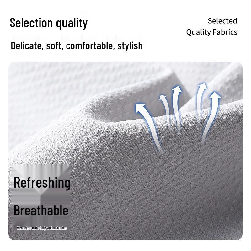 TUCANO Men's Ice Silk Half-Zip Polo Shirt