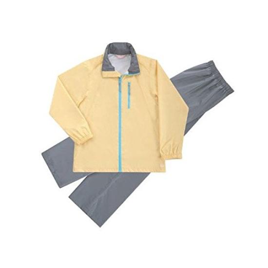 Lamidi Rain Suit Size PU [For Women] LA-900 [Light Yellow, S] (Rainwear, Raincoat, Coating, Water-repellent Finish, Water-repellent Raincoat,