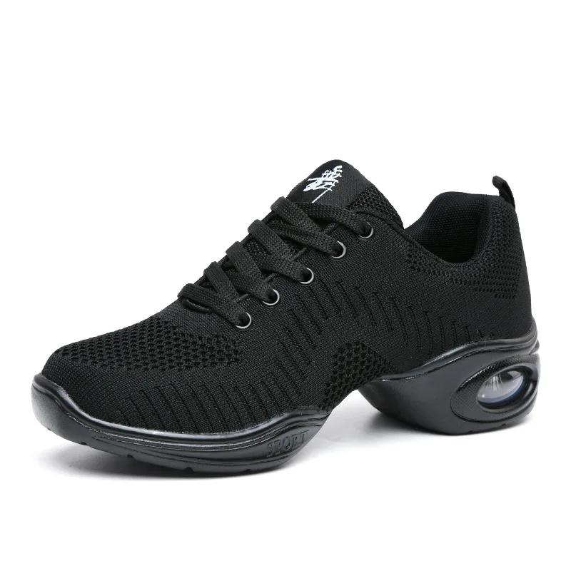  Sneakers Dance Shoes for Women ing Woven Mesh Comfortable Modern Jazz Dancing Shoes Girls Ladies Outdoor Sports Shoes