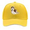 Vibrant Husky Art Print Home Decor Hip Hop hat Fashion Outdoor Sports Sandwich Baseball Cap