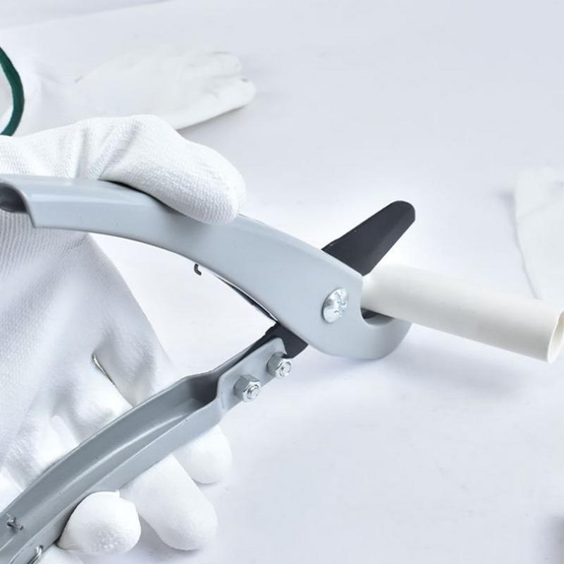 PE-Schneider Ratschenrohrschneider Werkzeug Schlauchschneider für PVC PPR und Schläuche Stahlkörper mit scharfen Edelstahlmessern