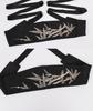 Chinese Style Hanfu Waist Belt Embroidery Bamboo Pattern Corset Belt Traditional Retro Sash for Women Dress Decor