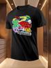 Cotton Tshirt with Playful Yellow Duck Graphic