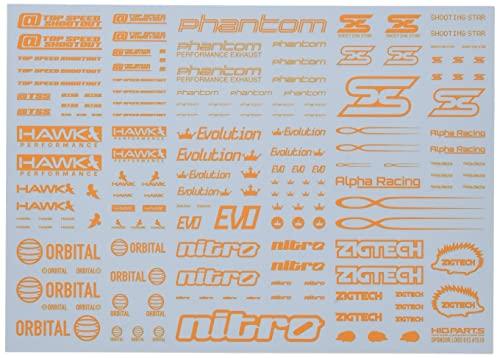 

Наклейка с логотипом спонсора 01S Оранжевый (1шт)