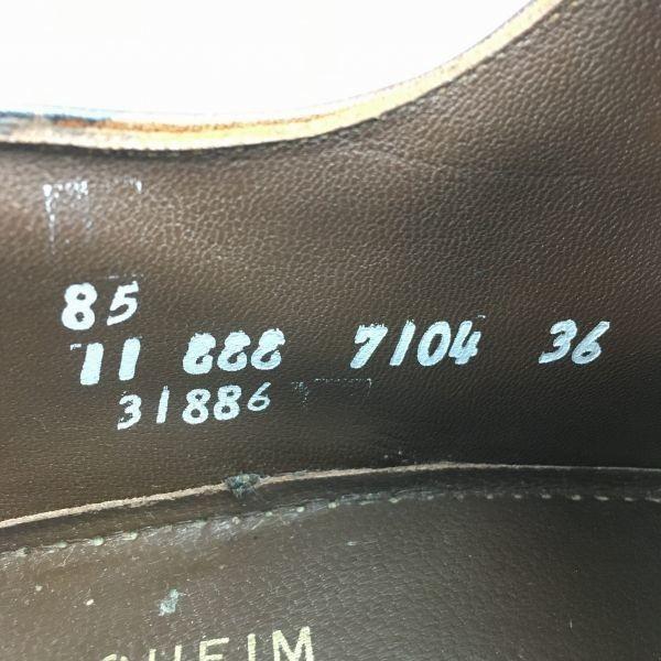 80s Vintage FLORSHEIM Flexibles Plain Toe Brown Size 11EEE 29.0 Men’s(USED)