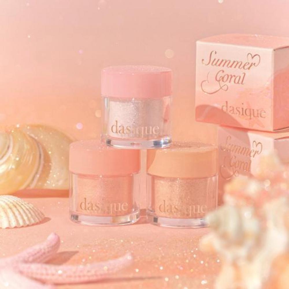 

Dasique Starlet Glitter Powder Летняя коралловая коллекция 09 Коралловый песок