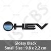 1 Pièce Métal 3D HEV Emblème Logo Style Voiture Coffre Arrière Lettres Badge Autocollants Pour Camry Granvia Sienna Avalon Corolla Highlander Hilux